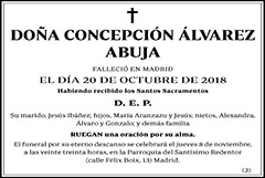 Concepción Álvarez Abuja
